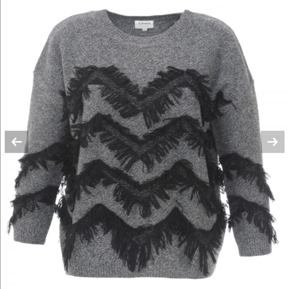 Charli Mea Fringe Sweater
